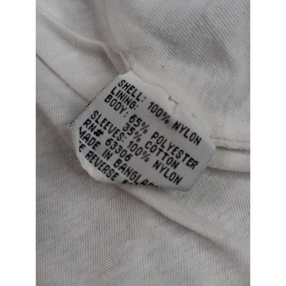 Vintage 90s Wilson Colorblock Windbreaker Jacket Green Black White Mens XL - Picture 7 of 10